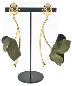 MARNI Earrings GoldxBlack 2200572538101 - Picture 1 of 4