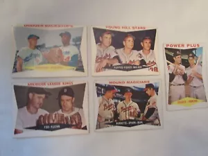 1960 TOPPS LOTOF 5 BASEBALL CARD #230, 260, 292, 399 AND 429 - Picture 1 of 8