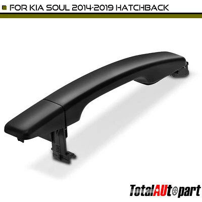 Manija de puerta exterior negra imprimada con cubierta para conductor trasero Kia Soul 2014-2019 Foto 1 de 4