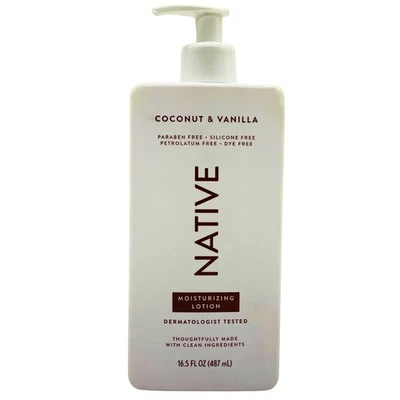 Native Moisturizing Lotion Coconut & Vanilla 16.5 fl oz New - Image 1 of 2