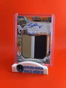 Parche de novato Topps Inception Spencer Rattler RC 2024 automático RPA naranja/20 - Imagen 1 de 2