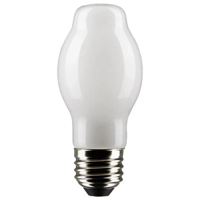8 Watt BT15 LED - White - Medium Base - 2700K - 800 Lumens - 120 Volt - 12-Pack - Image 1 of 4
