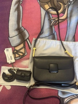 Charles & Keith Black Koa Shoulder Bag & Koa Micro Crossbody Bag - Image 1 of 4