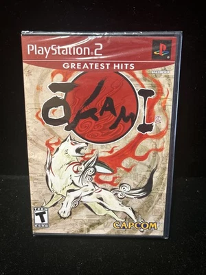 Okami Sony PlayStation 2 Greatest Hits Edition 2006 SLUS-21115 Sealed - image 1 of 2