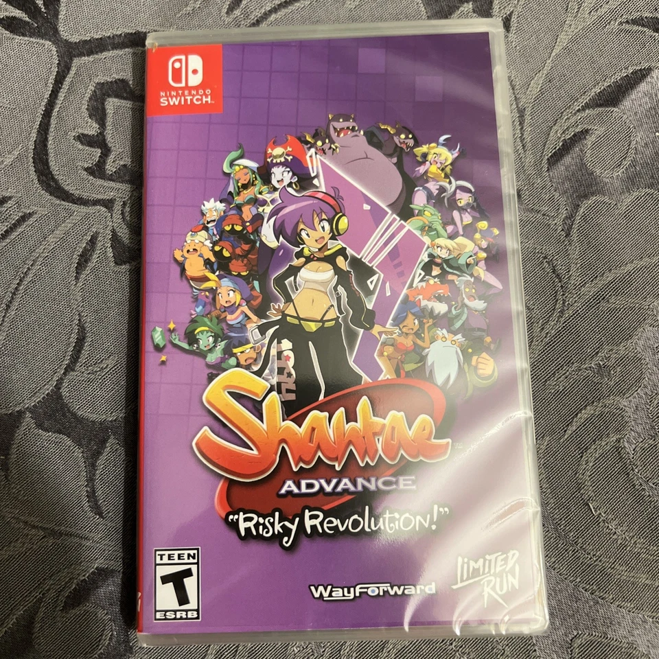 Shantae Advance: Risky Revolution Nintendo Switch New 10 Year Anniversary LRG - Image 1 of 2