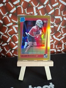 ROOKIE ELIJAH MITCHELL 2021 Donruss - Rated Rookie #312 Press Proof Premium (RC) - Picture 1 of 2