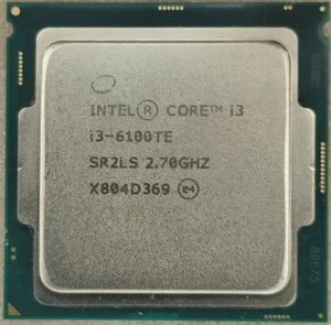 6th Gen Intel Core i3-6100TE LGA-1151 CPU Processor 2.70 GHz Dual-Core Desktop - Picture 1 of 2