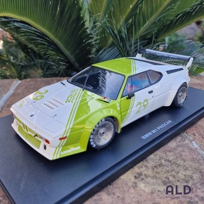 modellino auto scala 1/18 bmw M1 procar modellini diecast da collezione werk83 - Immagine 1 di 4