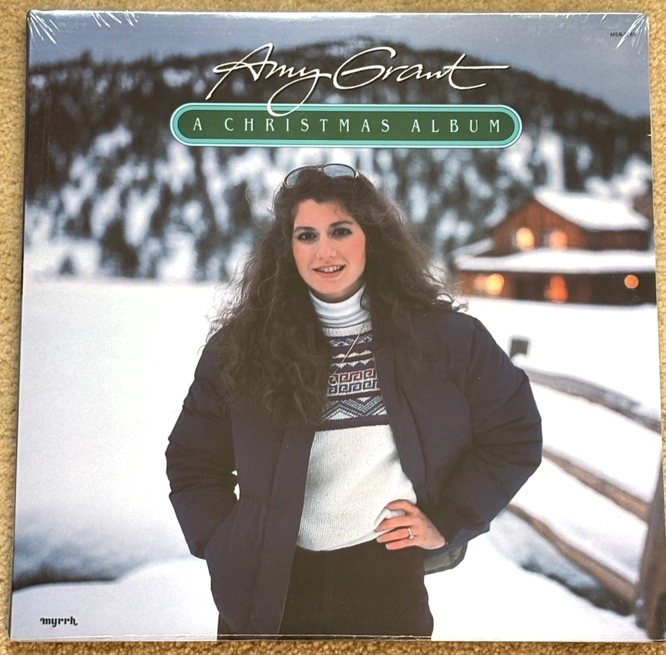 AMY GRANT - A Christmas Album (1983) Vinyl LP Record. FACTORY SEALED! - Image 1 of 2