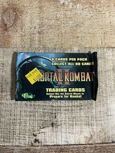 Sealed 1994 Mortal Kombat 2 Trading Card Pack - Bild 1 von 2