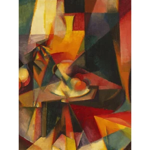 Macdonald-wright Synchromy Nr. 3 abstraktes Gemälde großer Wandkunstdruck 18 x 24 Zoll - Bild 1 von 5