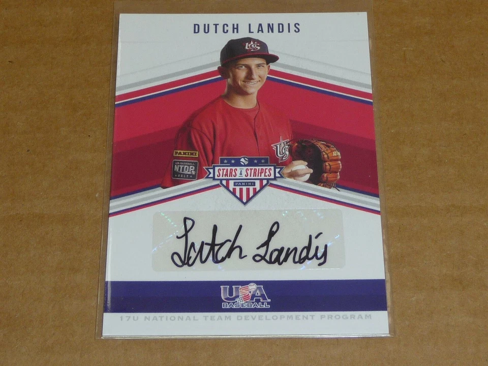 2018 Panini USA STARS STRIPES DUTCH LANDIS AUTOGRAPH/AUTO /25 R5017 - Image 1 of 1