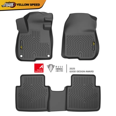 Fit For 2017-2022 Honda CR-V All Weather Front & Rear 3D TPE Floor Mats Liners - Image 1 of 4