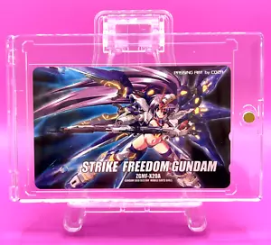 Strike Freedom Gundam ZGMF-X20A Phone Card Mecha Girl Komatsu Eiji SEED DESTINY - Picture 1 of 9