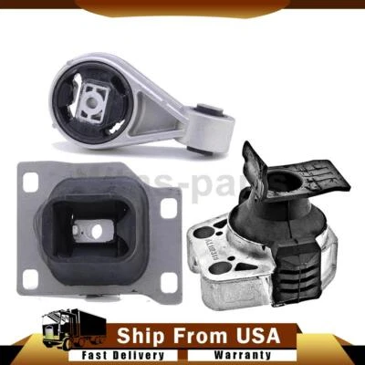 适用于 2005 - 2007 年福特福克斯 2.0L 锚引擎/扭矩支柱/Trans 安装 3x — 第 1/4 张图片