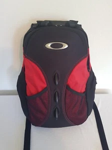 Rare Oakley Vintage Y2K Backpack Spikes 00s Red Bag - Picture 1 of 11