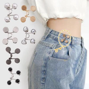 Pearl Jeans Button Pins Pants Snap Fastener Adjustable Waist Lot N3 X9S5 - Picture 1 of 29
