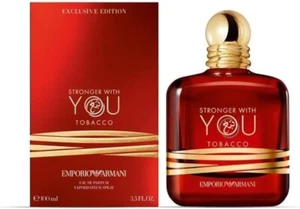 EMPORIO ARMANI STRONGER WITH YOU TOBACCO 100ML EDP SPRAY BRAND NEW & SEALED - Picture 1 of 7