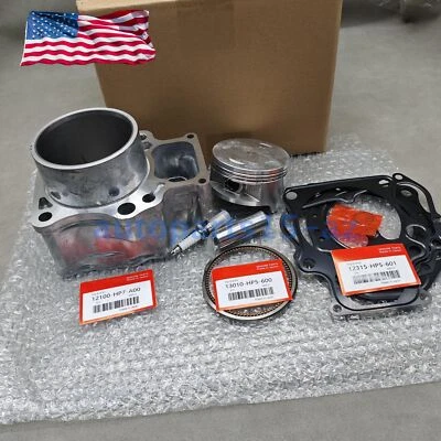 New Cylinder Piston Gasket Top End Kit For Honda Rancher TRX420 2007-2018 USA Foto 1 de 4