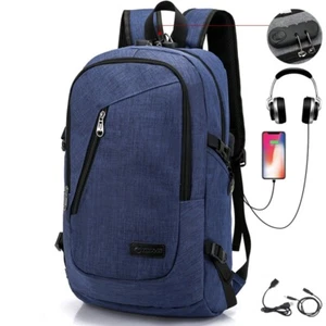 Student Backpack Usb Charging Teenagers | ShopDecimals - Picture 1 of 7