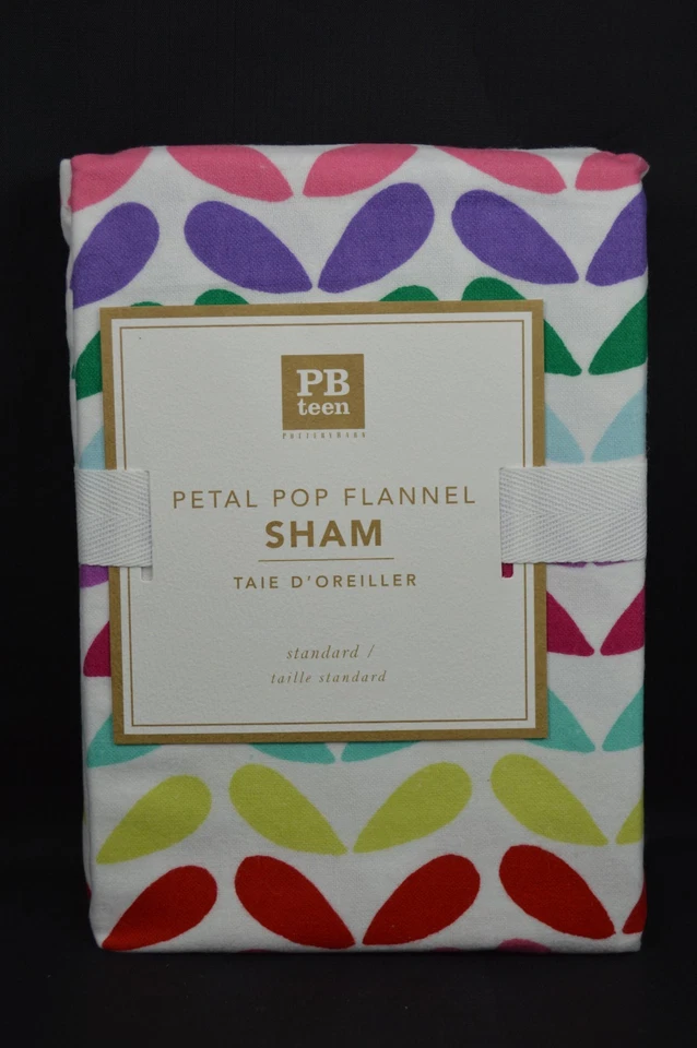 Falsa de franela pop pétalo Pottery Barn Teen Kids estándar #22 Foto 1 de 1
