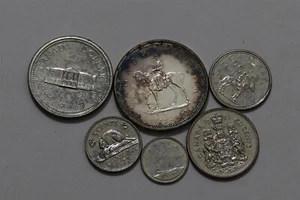 🧭 🇨🇦 CANADA 1973 MINT SET WITH SILVER B68 #100 WK22 - Picture 1 of 5