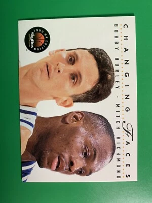 1993-94 SkyBox Premium Bobby Hurley / Mitch Richmond CF #314 Sacramento Kings - Image 1 of 2