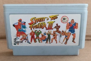 famiclone 90's MARIO STREET FIGHTER TURBO 56 PEOPLES Hack Famicom Nes cartridge - Picture 1 of 8