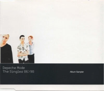 U.K CD ALBUM SAMPLER PROMO DEPECHE MODE THE SINGLES 86-98 RARE COMME NEUF 1998 - Photo 1/3