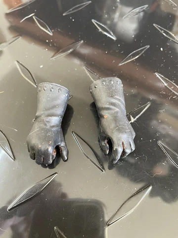 1/6 scale holy grail gloves knight black Sideshow Cover