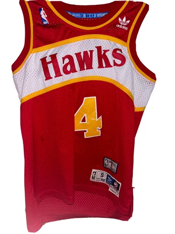 Hardwood Classics Spud Webb Atlanta Hawks Throwback Jersey Cover