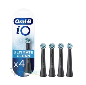 Nuevo, Cabezales de Repuesto de Cepillo de Dientes Eléctrico Oral-B iO Ultimate Clean Negro, 4 piezas - Imagen 1 de 5