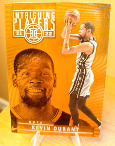 Kevin Durant Orange Insert Intriguing Players Panini Illusions NBA 2021-22 Nets