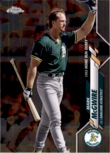 2020 Topps Chrome Update Mark McGwire Oakland Athletics #U-95 - Picture 1 of 2