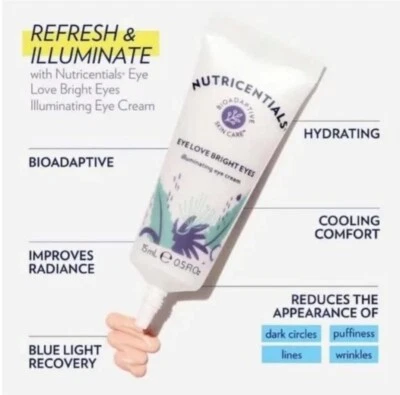 Nu Skin Nuskin Nutricentials Bioadaptive Eye Love Bright Eyes Cream - Image 1 of 4