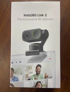 Insta360 Link 2 The AI-powered 4K Webcam With Box (New) - Picture 1 of 1