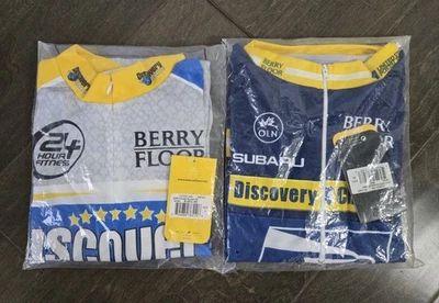 Nike USPS Discovery Channel Champs Élysées Cycling Jersey Lot (2004 XL + 2005 L) - Image 1 of 4