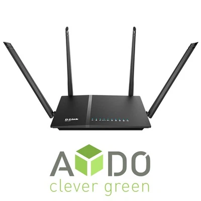 D-LINK DIR-825 AC1200 G1 WLAN Dualband Router WAN VLAN ID Glasfaser FTTH Support - Bild 1 von 3