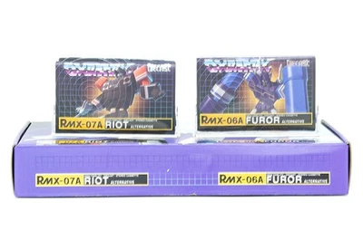 MMC RMX-06A Furor & RMX-07A Riot Set of 2 Rumble & Frenzy Action Figure Toy - Image 1 of 4