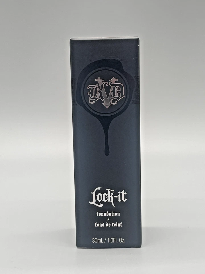 Base Kat Von D Lock It 24 horas cobertura completa - profundo 79 cálido - 1 oz nueva Foto 1 de 4