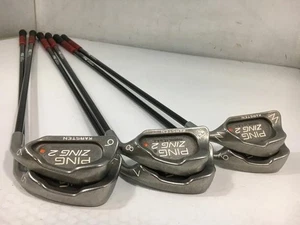 Ping ZING2 STAINLESS Iron Set 6pcs 5-Pw Flex 1FLEX Original Carbon - Picture 1 of 4