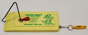 VINTAGE YELLOW BIRD Side Surface Planer Boards-One Right/Starboard Side Only - Bild 1 von 3