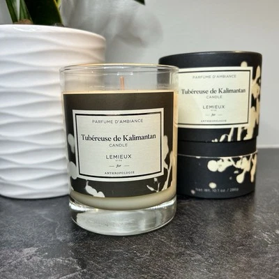 Vela tarro de vidrio Lemieux Et Cie para Anthropologie Tubereuse De Kalimantan 10,1 oz Foto 1 de 4