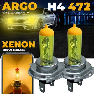 For Nissan Leaf 100w Yellow Xenon 2010-2016 High Low Beam Headlight Bulbs 12v - Picture 1 of 11