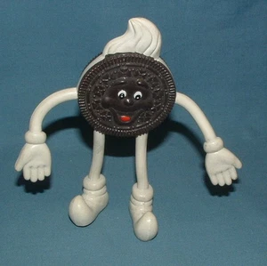 JUGUETE FLEXIBLE OREO VINTAGE 4 1/2" - AÑOS 80 - ESTADO USADO - Imagen 1 de 2