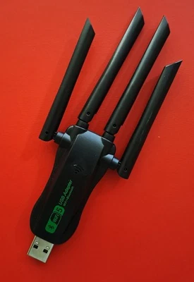 Wifi Repeater Signalverstärker WiFi Range Extender USB Wireless Repeater black - Bild 1 von 3