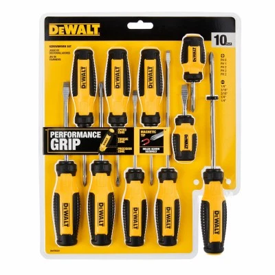 4 Pack - 10-Pc. Screwdriver Set - DWHT65201 - Image 1 of 1