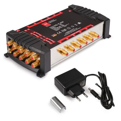 RED OPTICUM OMS 9-12 PRO TR - 12 Teilnehmer - Sat Verteiler 2 Satelliten - Bild 1 von 4