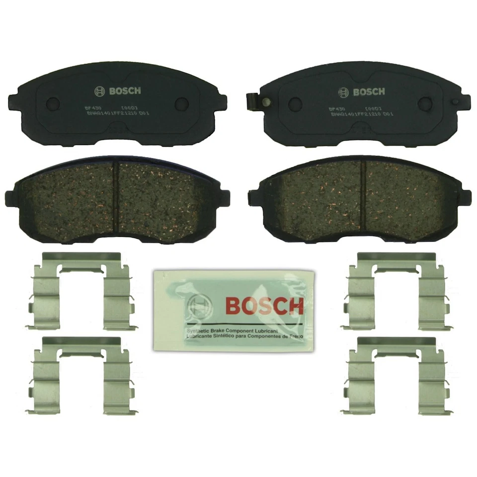 Juego de pastillas de freno delanteras BP430 Bosch 2 ruedas para Nissan Sentra Altra EV G20 Foto 1 de 3