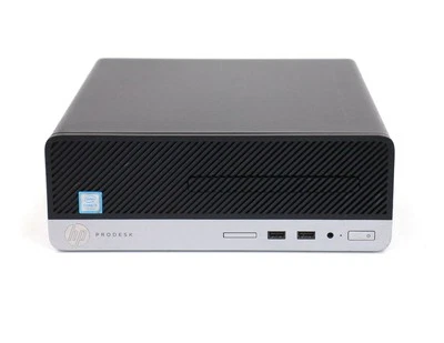 HP ProDesk 400 G4 SFF Desktop PC i3-7100 4GB RAM 500GB HDD Windows 10 - Image 1 of 4